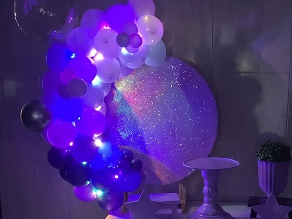 LEDs Fada nos Balões