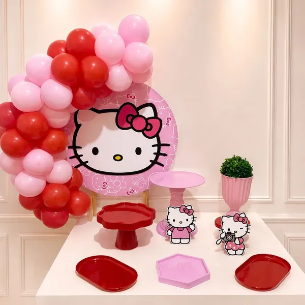 Tema Infantil Hello Kitty - Kit Celebre