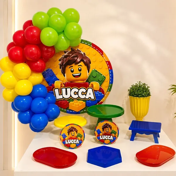 Tema Infantil Lego - Kit Celebre