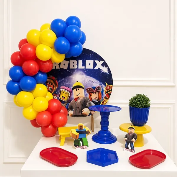 Tema Infantil Roblox - Kit Celebre