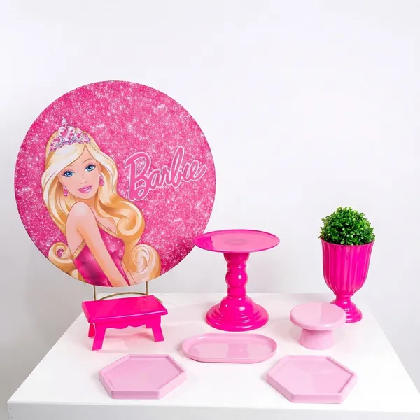 Tema Infantil Barbie - Kit Essencial
