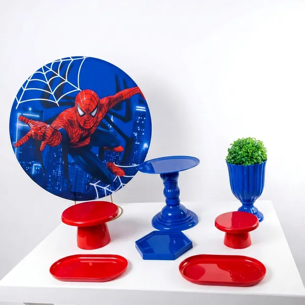 Tema Infantil Homem-Aranha - Kit Essencial