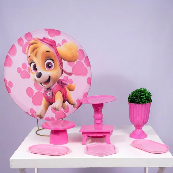 Tema Infantil Patrulha Canina Skye - Kit Essencial