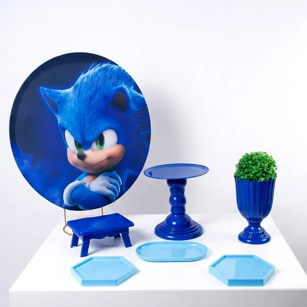 Tema Infantil Sonic - Kit Essencial