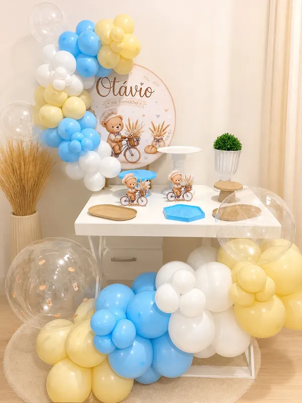 Decoração pegue e monte Vivi Festa na Mesa 2