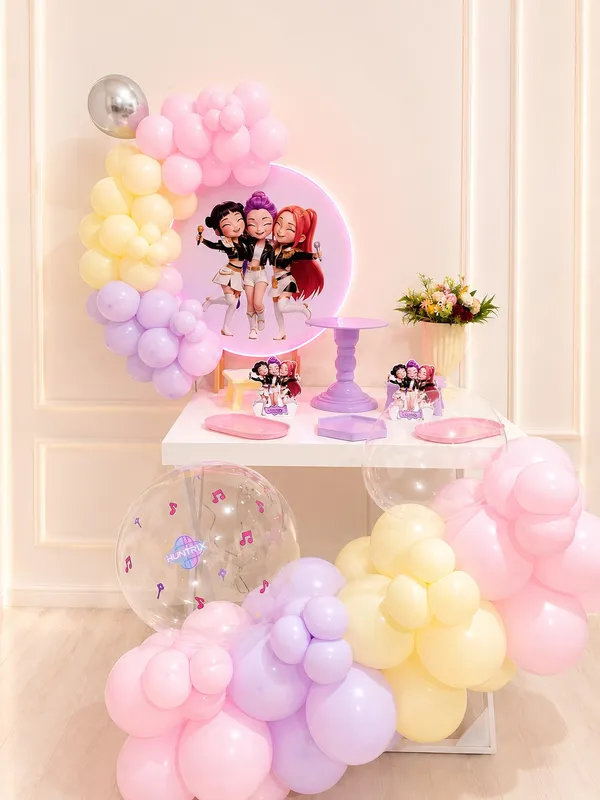 Decoração pegue e monte Vivi Festa na Mesa 3