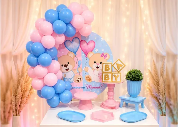 Decoração Kit Celebre - Pegue e Monte Infantil