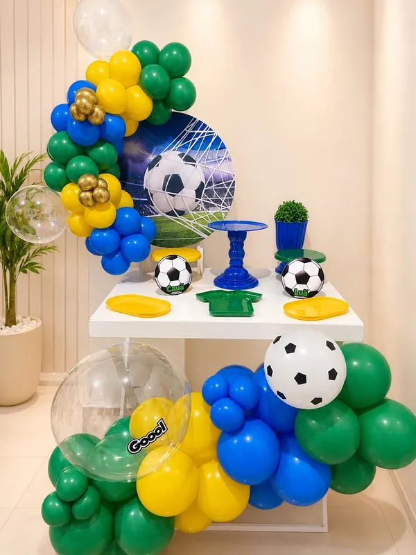 Tema Infantil Futebol - Kit Premium