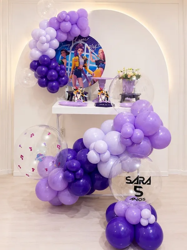 Tema Infantil Mulheres Guerreiras - Kit Premium