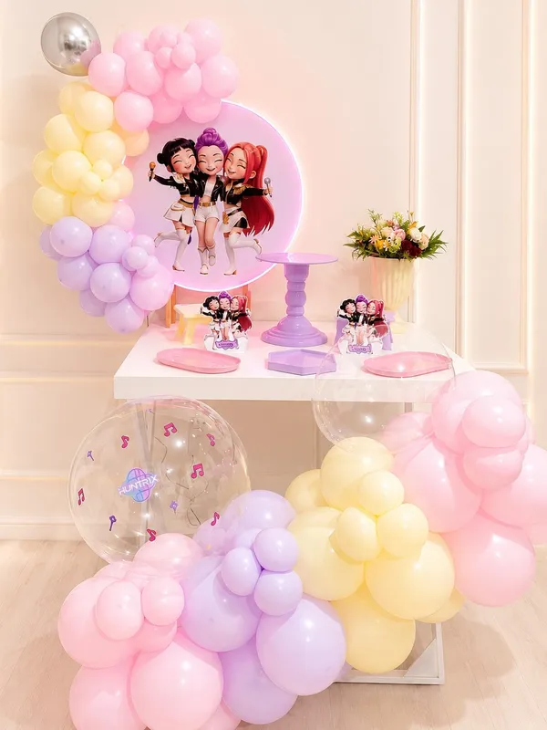 Tema Infantil Mulheres Guerreiras - Kit Premium
