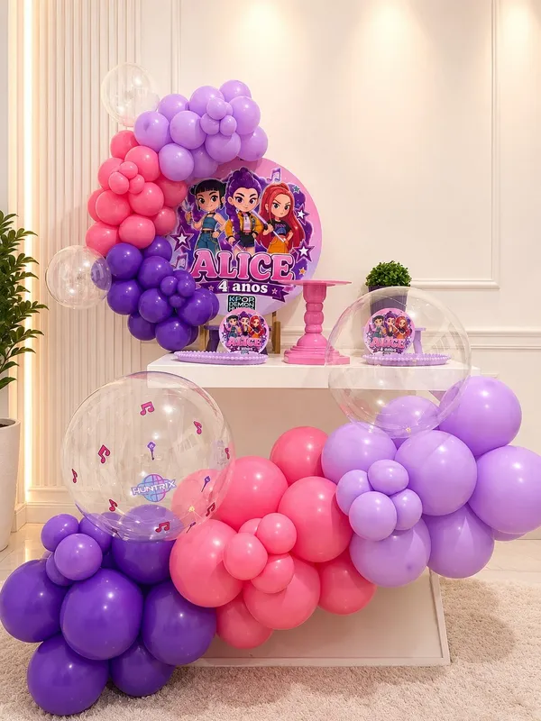 Tema Infantil Mulheres Guerreiras - Kit Premium