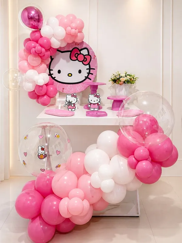 Tema Infantil Hello Kitty - Kit Premium