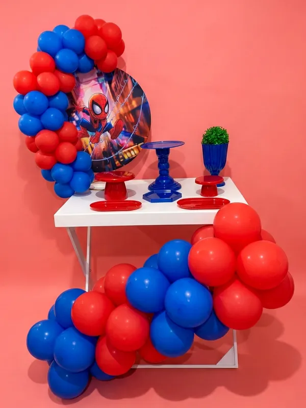 Tema Infantil Homem-Aranha Cute - Kit Premium