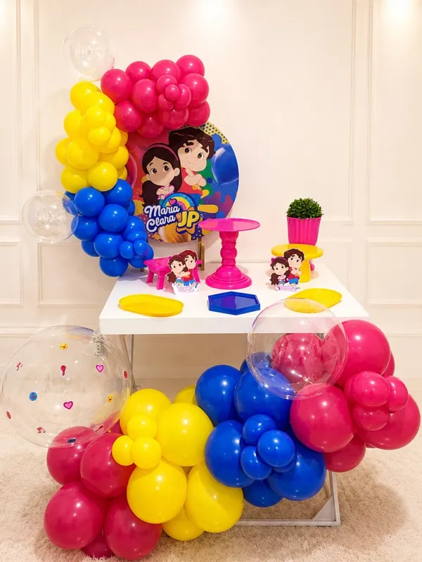 Tema Infantil Maria Clara e JP (Opção 2) - Kit Premium