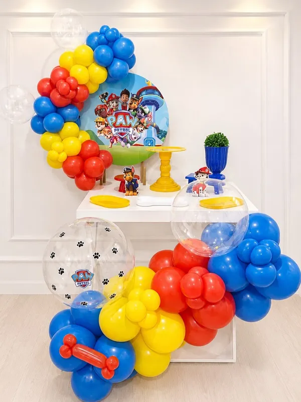 Tema Infantil Patrulha Canina - Kit Premium