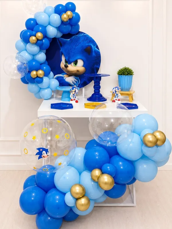 Tema Infantil Sonic - Kit Premium