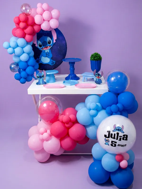 Tema Infantil Stitch - Kit Premium